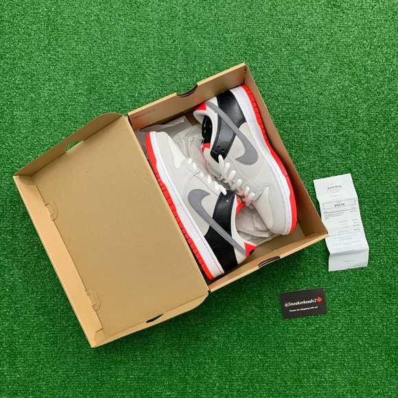 🥤*NEW* Nike SB Dunk Low Infrared [2020] (sz 10) - Picture 11 of 13